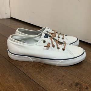 Sperry Pier View White Sneakers